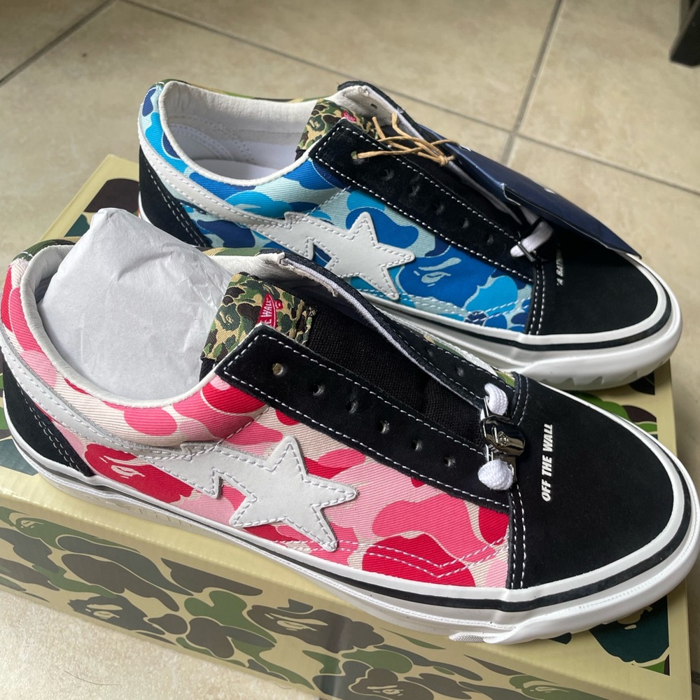 A Bathing Ape Vans